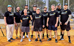 Legends Sports Pub Team Photo