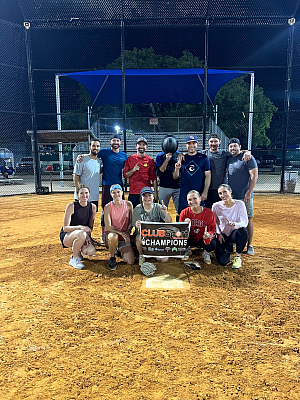 Dinger Derby - CHAMPS Team Photo