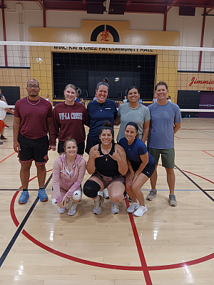 Spike it like it’s hot Team Photo