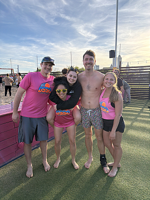 Here for a fun time Team Photo