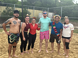 Volley Parton  Team Photo