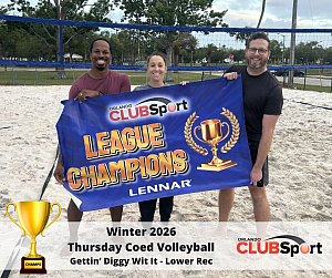 Gettin' Diggy Wit It (lr) - CHAMPS Team Photo