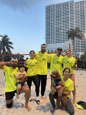 Toxic Volley  Team Photo