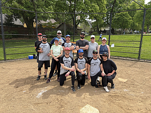 Slow Pitches Team Photo