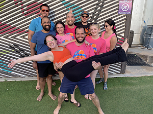 Six on the Beach Team Photo
