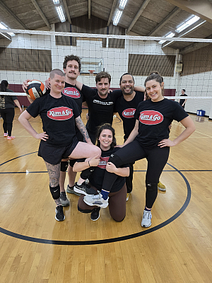 Volley of the Dolls Team Photo