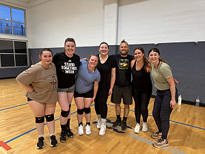 Agents of Volleyball Team Photo