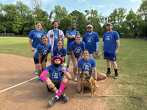 The Line Drives Team Photo