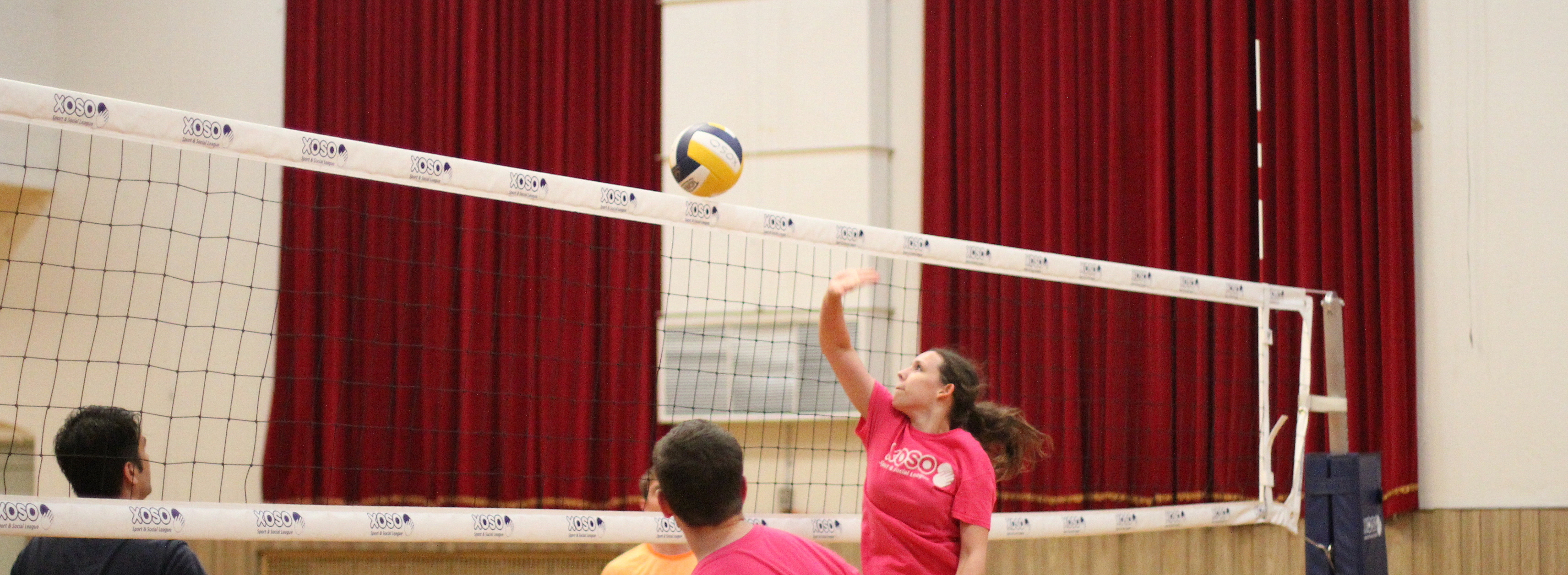 Xoso volleyball players