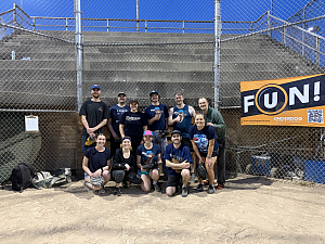 🥎 A Space Otterssey Team Photo