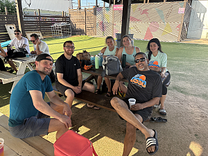 Sand Castle Construction Crew Team Photo