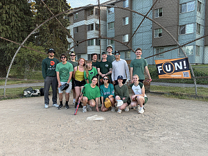 Soft Balls Team Photo