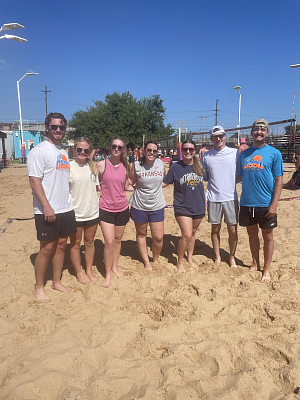 Spike it like it’s hot  Team Photo
