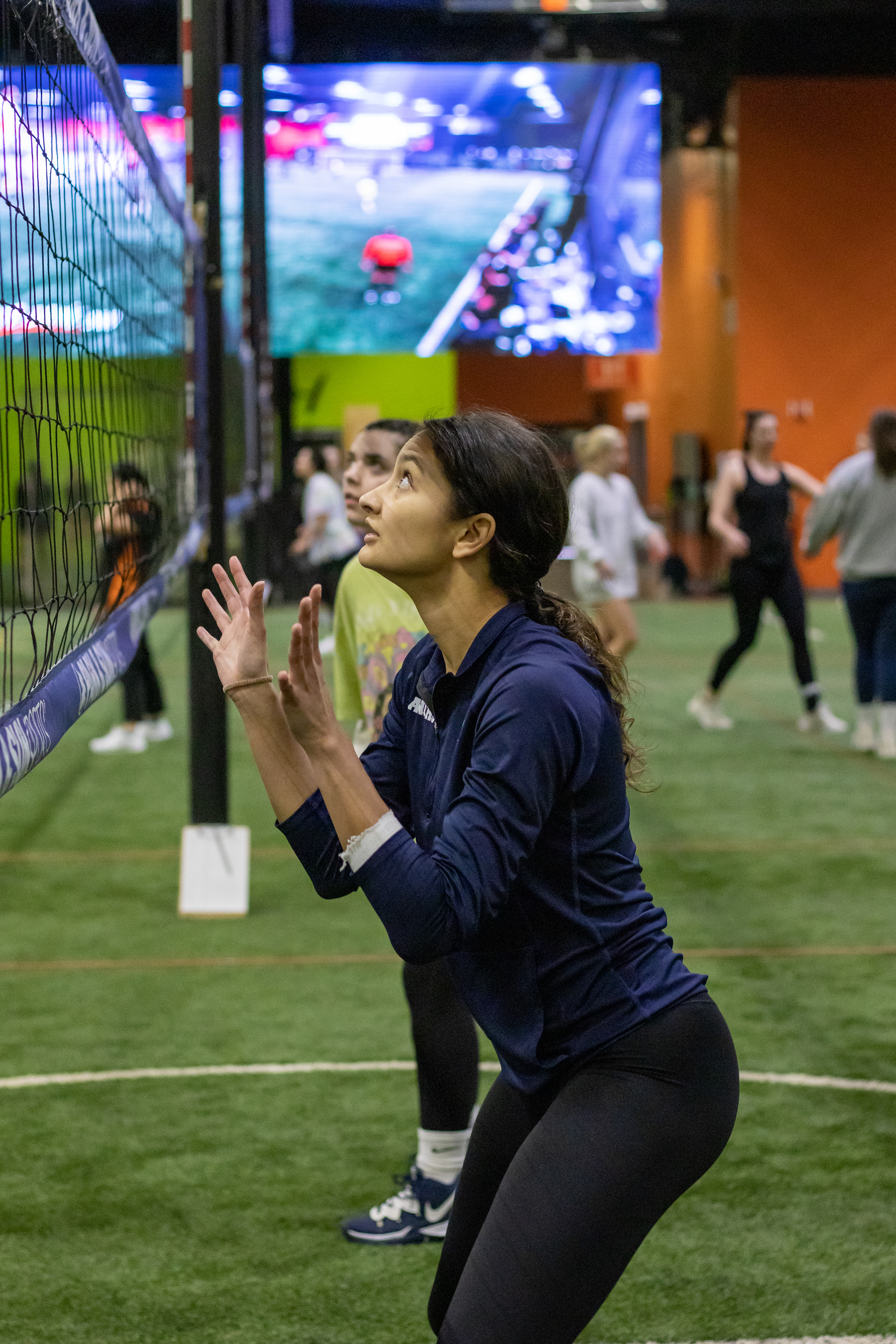 Players Indoor Volleyball