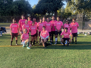 Pink Flamingoals Team Photo