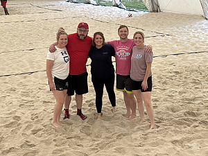 Sweep the Leg Team Photo
