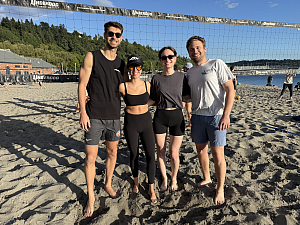 Volleyball Team Team Photo