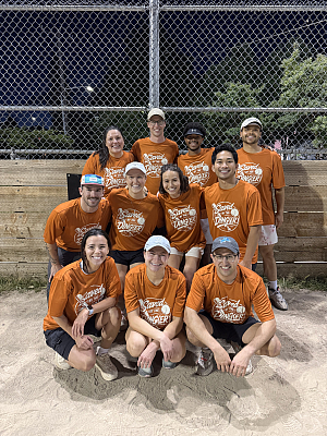 Saved By The Ding(er) Team Photo