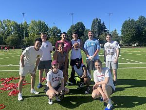 Hungover Team Photo