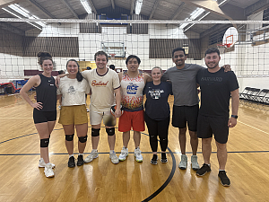 Not Every Time Volleyball Club Team Photo