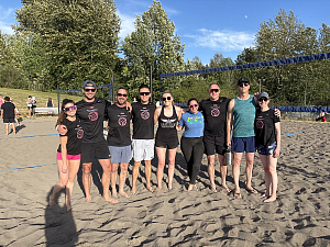 Cut Set Spike Team Photo