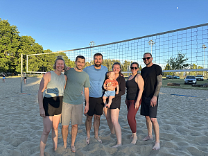 Pancake Party Team Photo