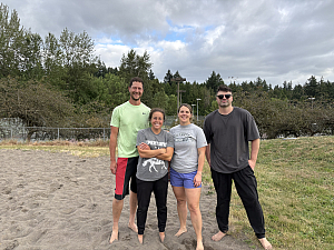 Sandy Spikers  Team Photo