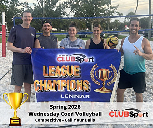 Call Your Balls (c) - CHAMPS Team Photo