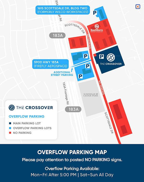 Crossover Overflow Parking
