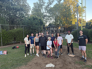 Blue Balls Team Photo