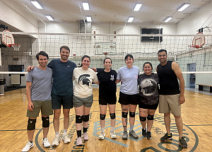 Agents of Volleyball Team Photo