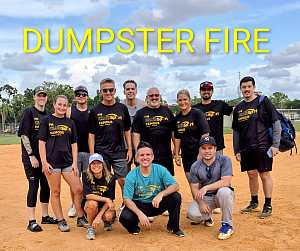 Dumpster Fire Team Photo