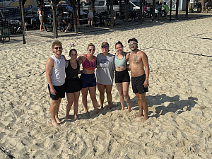 Two Volleys One Bump Team Photo
