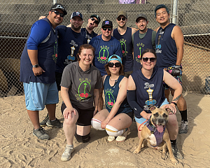 Blue Ballers Team Photo