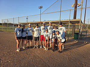 Softballs Team Photo