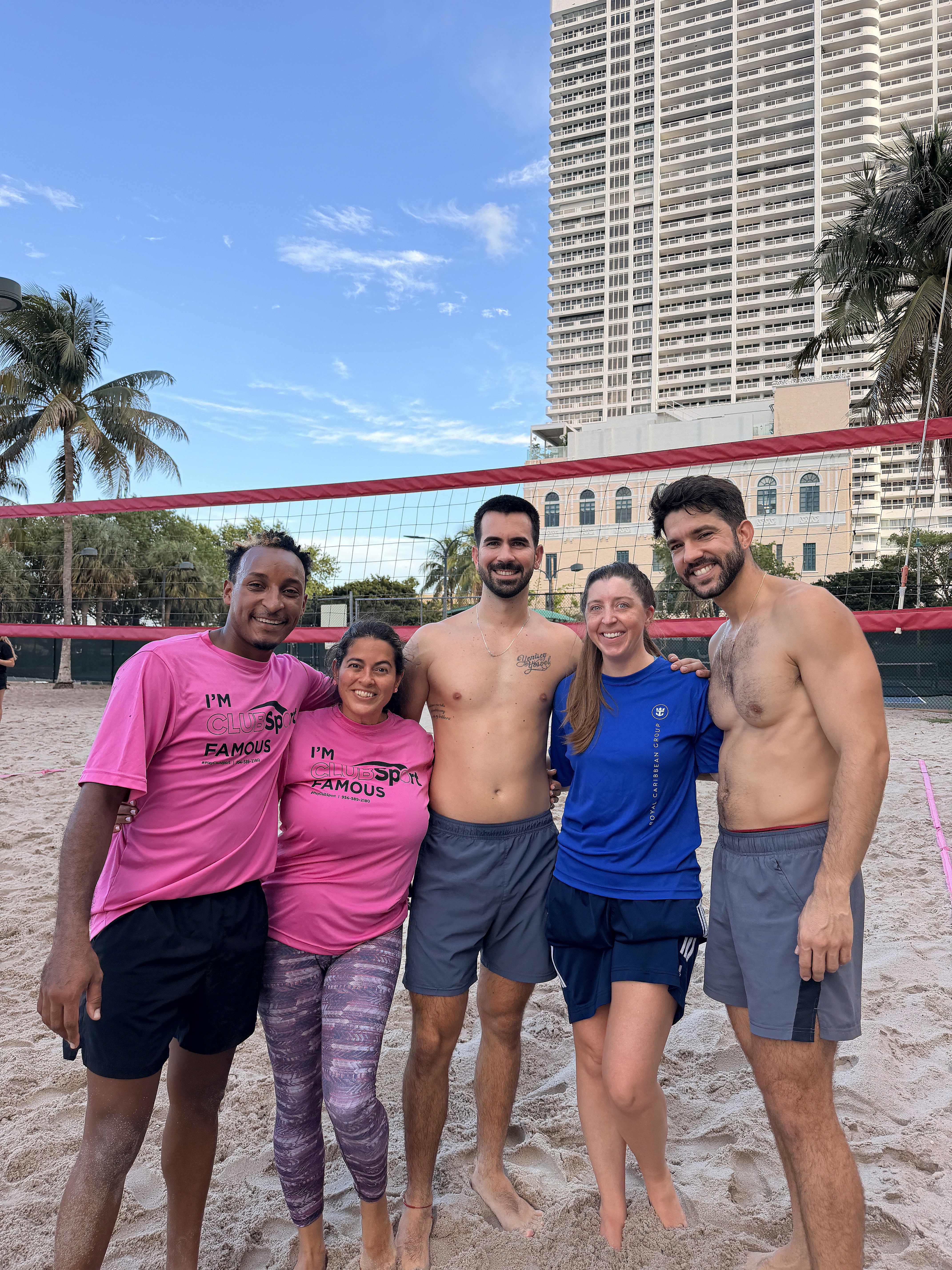 “”Fourplay” on the sand