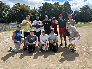 Catch Balls Not Feelings Team Photo