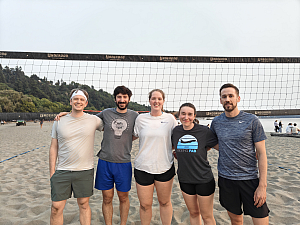🏐 A Space Otterssey Team Photo