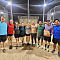 Here to Have Fun FC Plays Kickball Team Logo