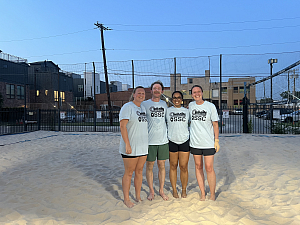 Poppin Volleys Team Photo