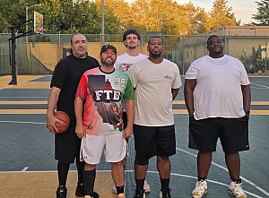 Old School Players & New School Fools Team Photo
