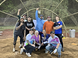 Resting Pitch Face Team Photo