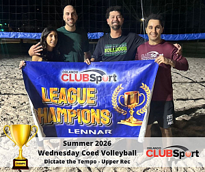 Winning Team Photo