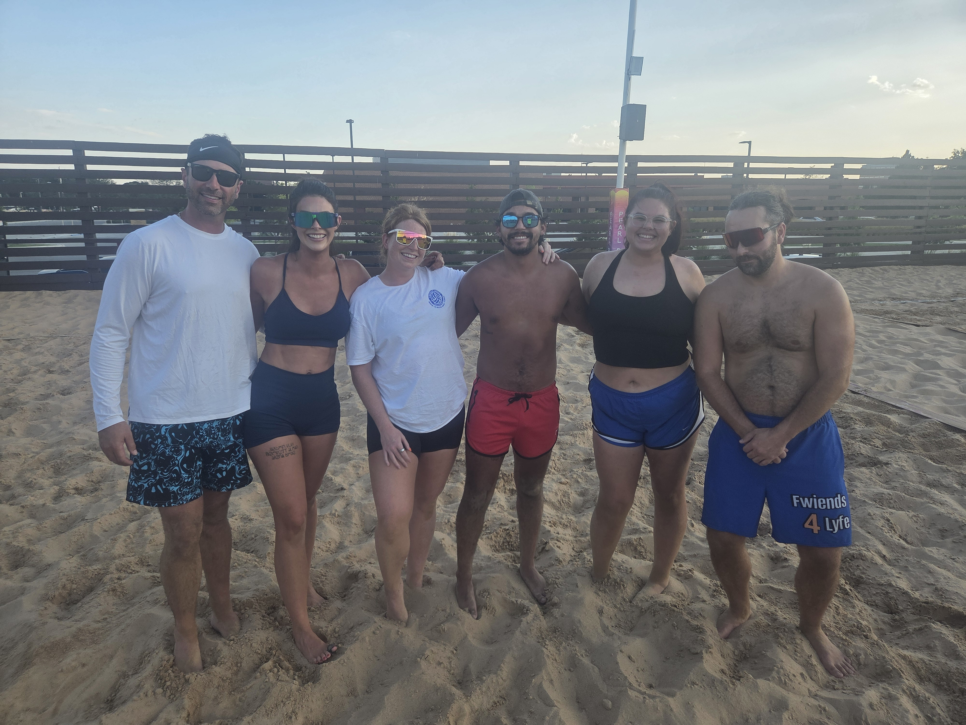In the Sand we all Fam