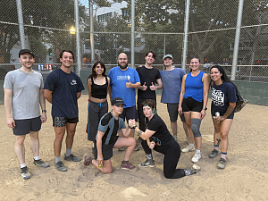 Blue Balls Team Photo