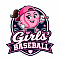 Girls' Baseball Team Logo