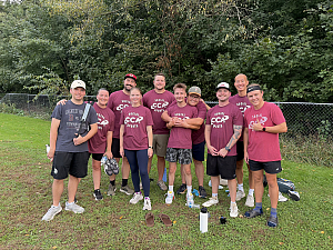 Kicking and screaming Team Photo