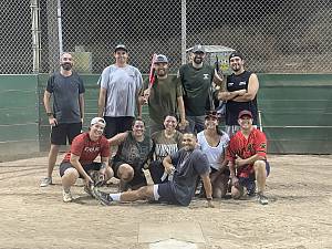 Hits and Giggles  Team Photo