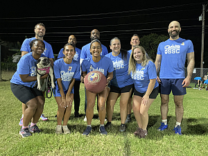 Resting Pitch Faces Team Photo