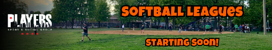 Softball Leagues Start Soon